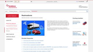 
                            8. Bradesco Financiamentos | Rastreadores