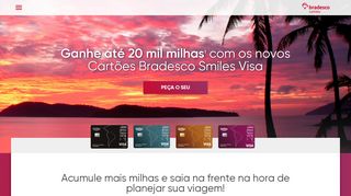 
                            10. Bradesco Smiles Visa - Banco Bradesco