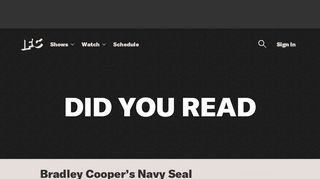 
                            13. Bradley Cooper's Navy Seal Gets a Rom-Com Makeover With ...