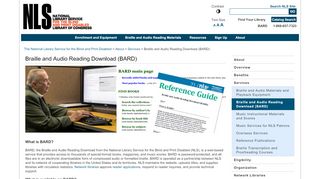 
                            4. Braille and Audio Reading Download (BARD) - National Library ...