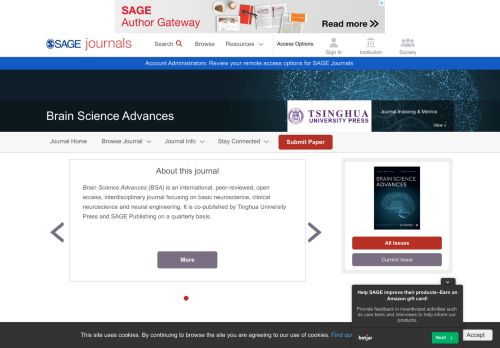 
                            12. Brain Science Advances: SAGE Journals