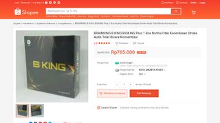 
                            3. BRAINKING B KING BIGKING Plus 1 Box Nutrisi Otak Kecerdasan ...