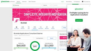 
                            12. Brainlab Applications Consultant Salaries | Glassdoor