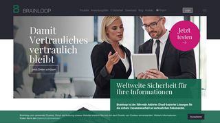 
                            2. Brainloop: Damit Vertrauliches vertraulich bleibt