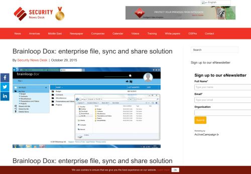 
                            13. Brainloop Dox: enterprise file, sync and share solution - Security News ...