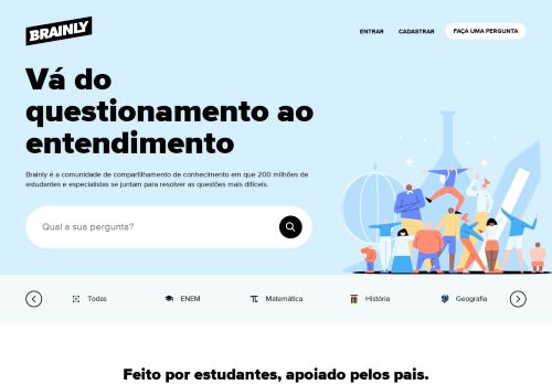 
                            1. Brainly.com.br - Estudamos juntos