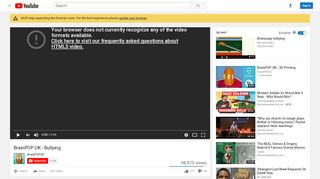 
                            5. BrainPOP UK - Bullying - YouTube