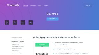 
                            8. Braintree payments Forms | Formsite.com