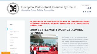 
                            10. Brampton Multicultural Community Centre