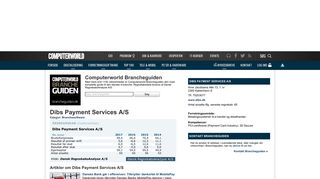 
                            7. Brancheguiden - Dibs Payment Services A/S - Computerworld