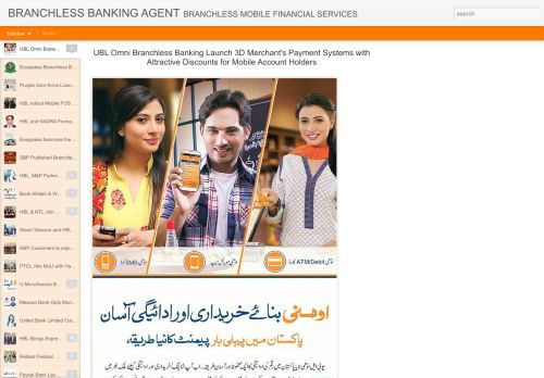 
                            10. BRANCHLESS BANKING AGENT
