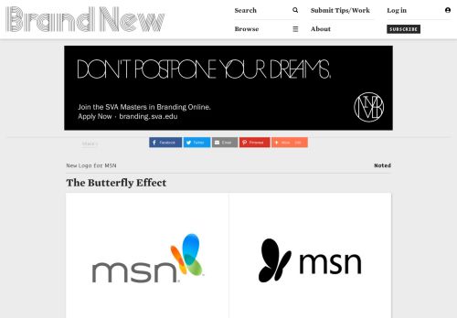 
                            3. Brand New: New Logo for MSN - UnderConsideration