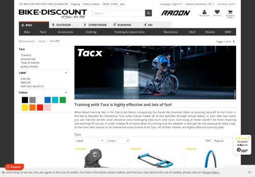 
                            2. Brand Tacx Online Shop | Bike-Discount