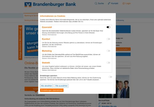 
                            1. Brandenburger Bank Online-Banking