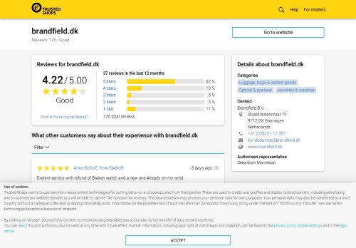 
                            11. brandfield.dk Customer Reviews & Experiences | Trusted Shops