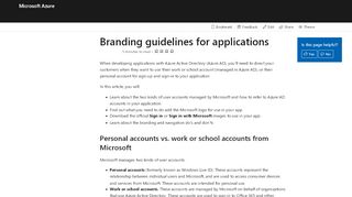 
                            13. Branding guidelines for applications | Microsoft Docs