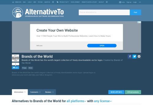 
                            8. Brands of the World Alternatives and Similar Websites and Apps ...