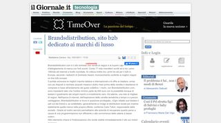 
                            13. Brandsdistribution, sito b2b dedicato ai marchi di lusso - Il Giornale