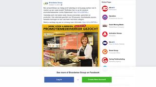 
                            8. Brandwise Group - Ben jij beschikbaar op vrijdag en/of... | Facebook