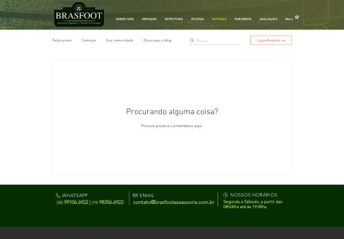 
                            12. Brasfoot | NOTÍCIAS - Brasfoot Assessoria