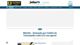 
                            9. BRASIL - Demanda por Crédito do Consumidor sobe 5,2% em ...
