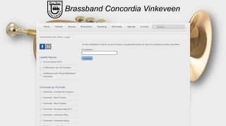 
                            2. Brassband Concordia Vinkeveen - Login