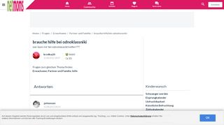 
                            3. brauche hilfe bei odnoklassniki | NetMoms.de