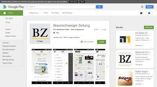 
                            9. Braunschweiger Zeitung – Apps bei Google Play