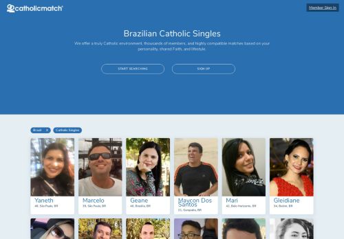 
                            7. Brazilian Catholic Singles - Catholic Match