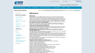 
                            2. BRB - Banco de Brasília - BRB Banknet