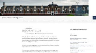 
                            12. Breakfast Club | Drummond Community High School