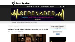 
                            3. BREAKING: Believe Digital Is About To Screw 100k Musicians