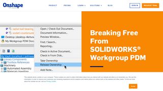 
                            13. Breaking Free From SOLIDWORKS® Workgroup PDM - Onshape