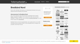 
                            10. Bredbånd Nord - Telemarkedet.dk