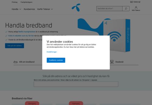 
                            4. Bredband via fiber eller telejacket - Ett wifi för alla hem | Telenor