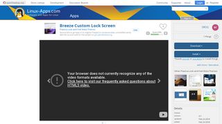 
                            11. Breeze Custom Lock Screen - www.linux-apps.com