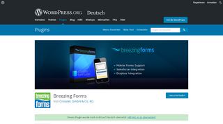 
                            6. Breezing Forms | WordPress.org