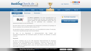 
                            10. Bremer Landesbank | BankingCheck.de