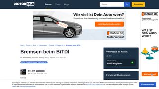 
                            1. Bremsen beim BiTDI : VW Passat B8 - Motor-Talk