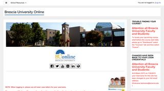 
                            7. Brescia University Online