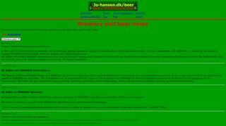 
                            13. Brewery and beer news - jo-hansen.dk