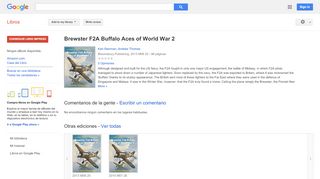 
                            10. Brewster F2A Buffalo Aces of World War 2