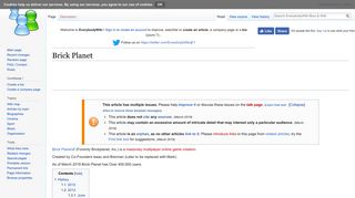
                            7. Brick Planet - EverybodyWiki Bios & Wiki