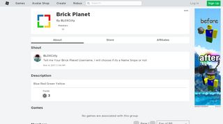 
                            5. Brick Planet - Roblox