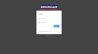 
                            1. Bricoman | Login Page