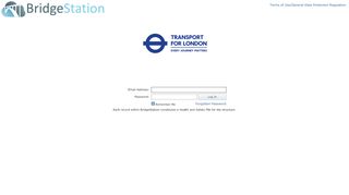 
                            8. BridgeStation - Transport for London 24/02/2019 19:34:10 :: Login