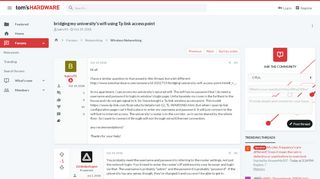 
                            8. bridging my university's wifi using Tp link access point | Tom's ...