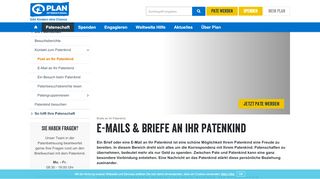 
                            3. Brief an Patenkind | Als Pate Ihrem Patenkind ... - Plan International