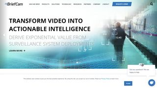 
                            9. BriefCam: Transforming video into actionable intelligence