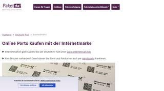 
                            9. Briefmarken kaufen mit der Internetmarke der Deutschen Post